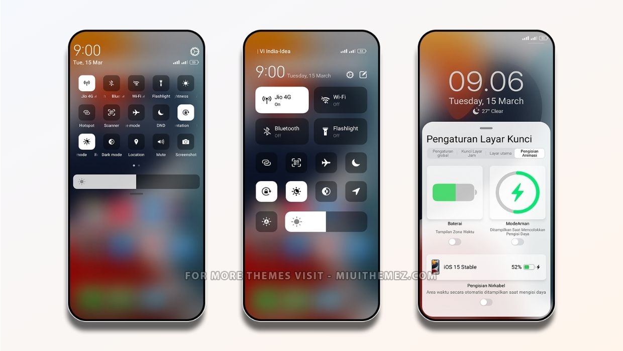 iOS 15 Stable V2 MIUI Theme