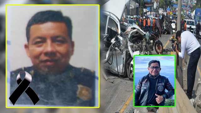 El Salvador: Subinspector de la PNC murió en accidente causado por una rastra en el bulevar Los Próceres