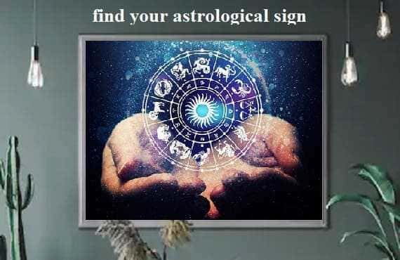 find your astrological sign