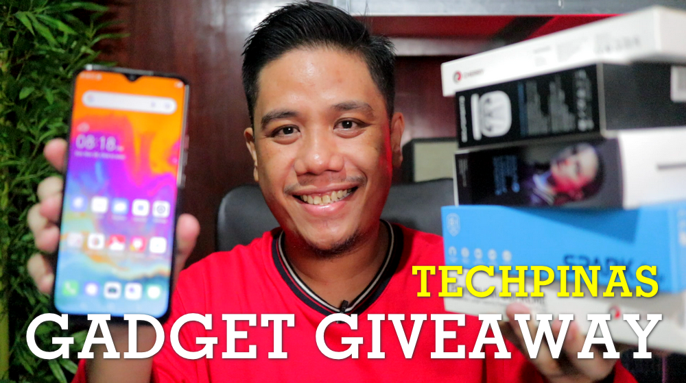 Gadget Giveaway on Youtube, TechPinas Gadget Giveaways