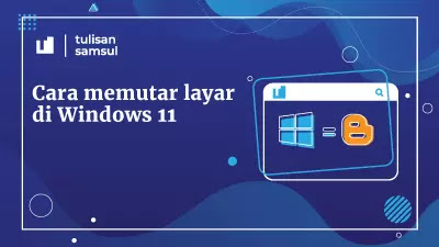 rotate screen windows 11