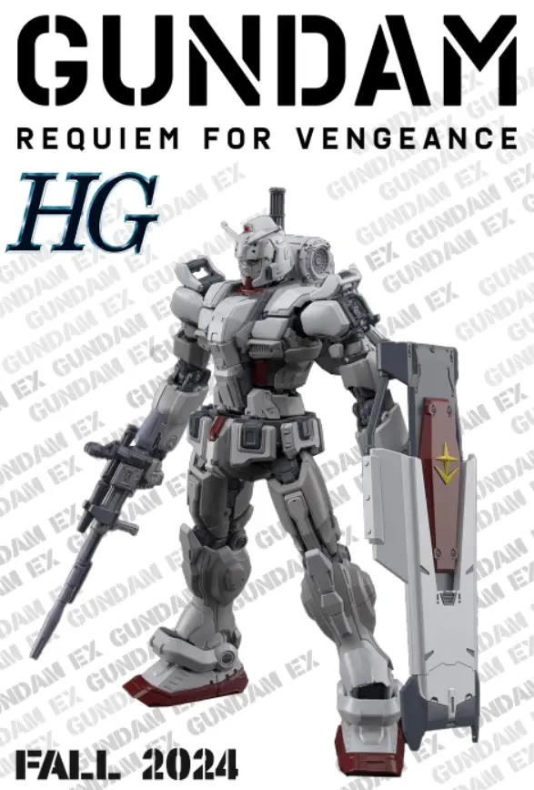 Lanzamiento del HG 1/144 Gundam EX (Requiem for Vengeance) - 01