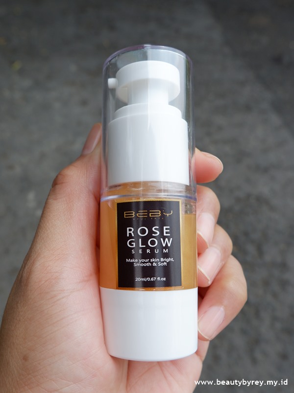 Beby Rose Glow serum packaging