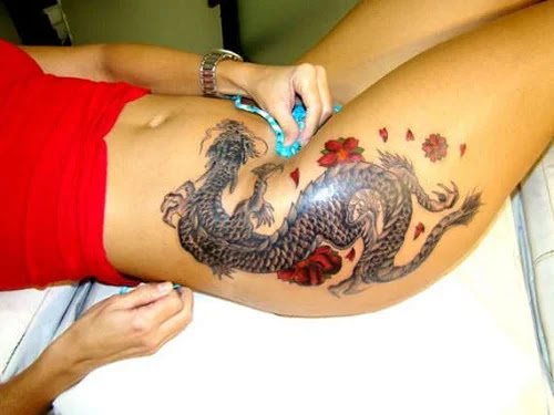 dragon  tattoo