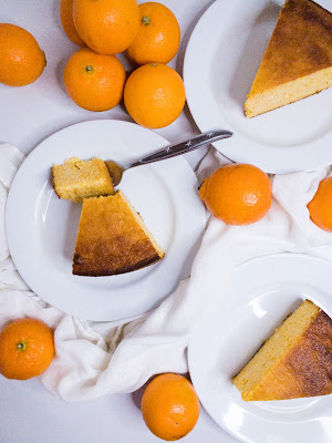 Citrus Almond Cake - multiple servings