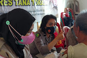 Tim Door To Door Vaksinasi Covid - 19 Polres Tana Toraja kembali merambah kedaerah pelosok Lembang Bo&#39;ne Buntu Sisong Kec. Makale Selatan