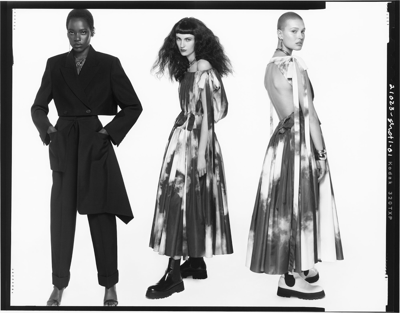 Alexander McQueen Ad Campaign Spring/Summer 2022 by Steven Meisel