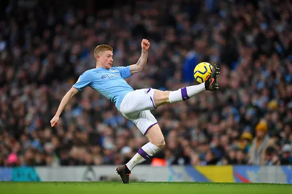 Kevin De Bruyne in Manchester City