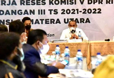 Reses Komisi V DPR RI, Berikut Penyampaian Gubernur Sumut dan Bupati Tebing Tinggi