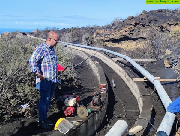 Los Llanos rehabilita la red de agua para cuando retornen los vecinos