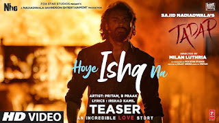 Hoye Ishq Na Lyrics in English | With Translation | – Tadap | B Praak