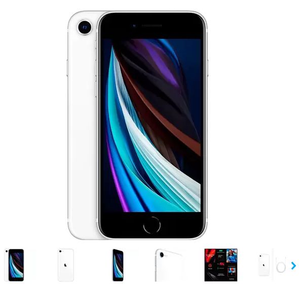 Comprar iPhone SE Apple na Promoção 64GB Branco 4,7” iOS