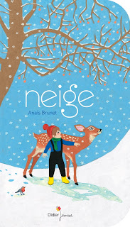 Neige, un livre pour enfant sur l'hiver de Anaïs Brunet, Editions Didier Jeunesse