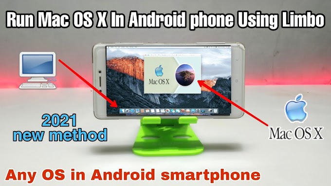 Run Mac OS X In Android Smartphone using Limbo PC Emulator | OS in Android phone