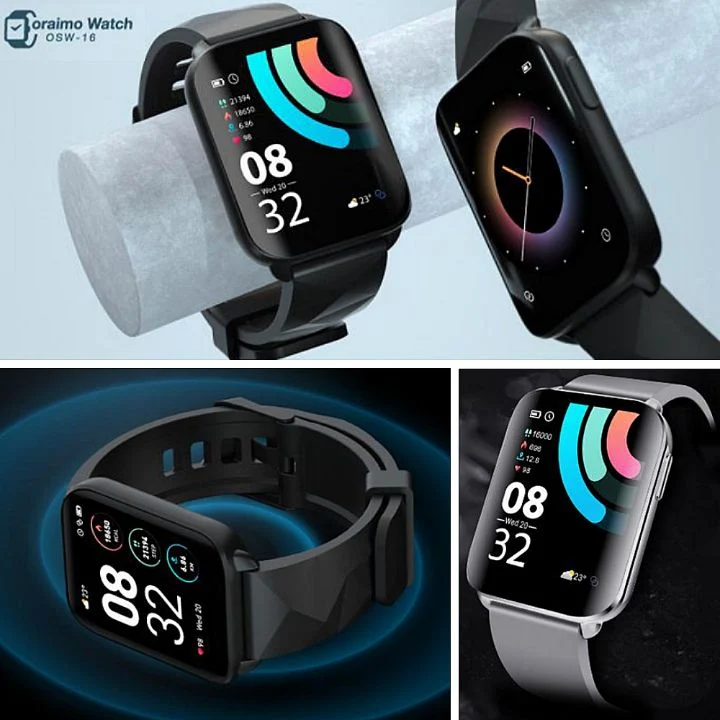 Oraimo OSW-16 Wristwatch Specs and Price: Digital Smart Watch with Touch Control, Heart Rate Alerts, Tracker, Timer - IP68 Waterproof Wrist Band