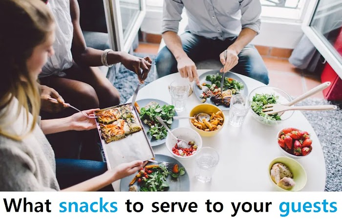 What snacks to serve to your guests, ​while losing weight