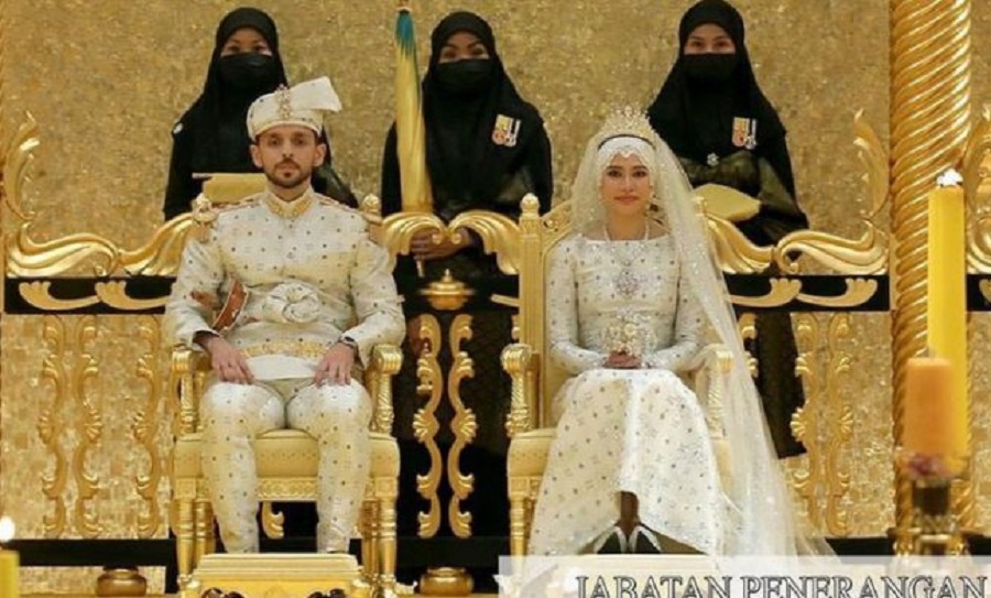 Berlangsung  selama 10 hari, perkahwinan diraja puteri Sultan Brunei jadi tumpuan dunia