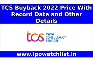 TCS Buyback 2022
