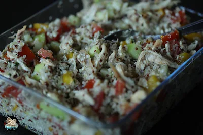 Taboulé de quinoa au poulet