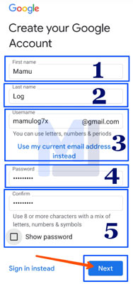 fill-gmail-form