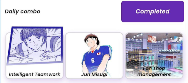 Captain Tsubasa Daily Combo Today 05 October 2024
