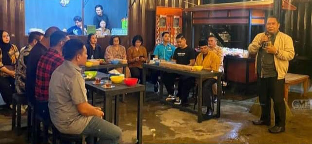 PJ Sekda Mura Hadiri Launching Cafe KNPI Dan Karang Taruna