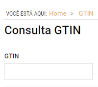 Consulta GTIN - Portal SVRS