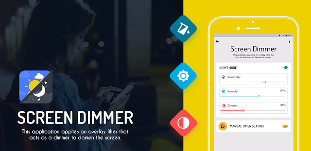 تطبيق Screen Dimmer