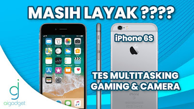 Review iPhone 6S di tahun 2021 ! -  Support iOS terbaru, Bisa Gaming - ai gadget service