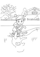 Inside Out coloring sheets