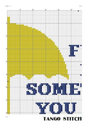 Funny things cross stitch quote pattern easy embroidery design