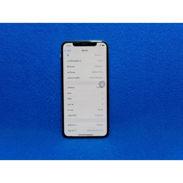 [ pornchaisawikarn ] ขาย APPLE iPhone X 64GB TH สีขาว มือ2