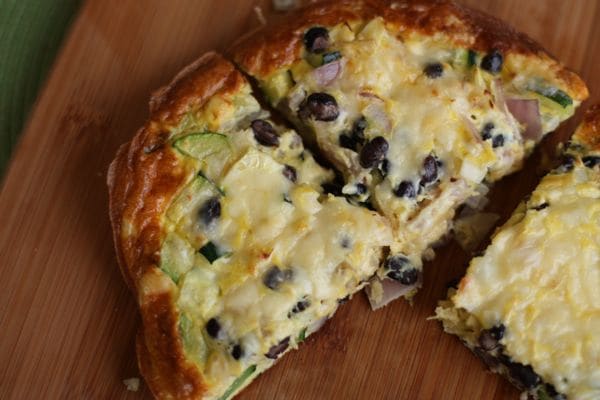 Garden Black Bean Frittata Recipe