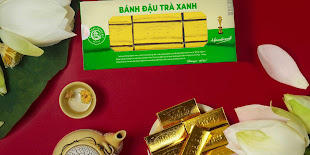 Bánh đậu xanh trà xanh Hải Dương