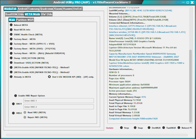 Android Utility Tool Pro V175.00.6725