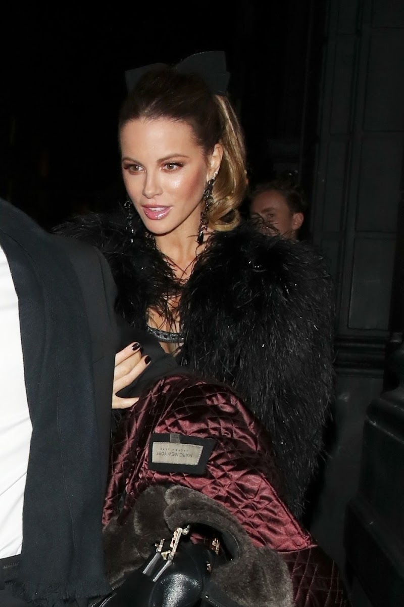 Kate Beckinsale Clicks at Was J. Morgan’s Birthday Party at The Windmill Soho in London 2 Dec-2021