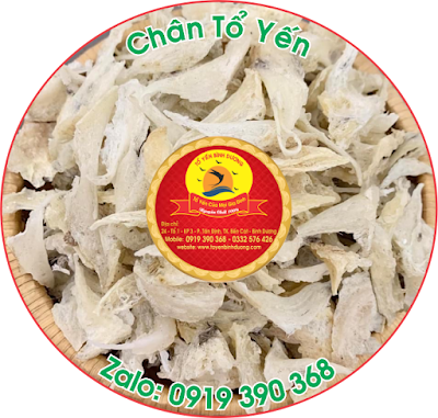 Tổ yến sào tại Lái Thiêu Thuận An Bình Dương - chân tổ yến