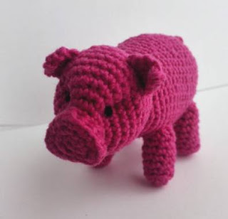 PATRON GRATIS CERDO AMIGURUMI 49433 🐷