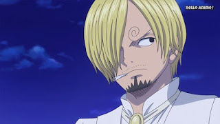 ワンピースアニメ WCI編 866話 サンジ | ONE PIECE ホールケーキアイランド編