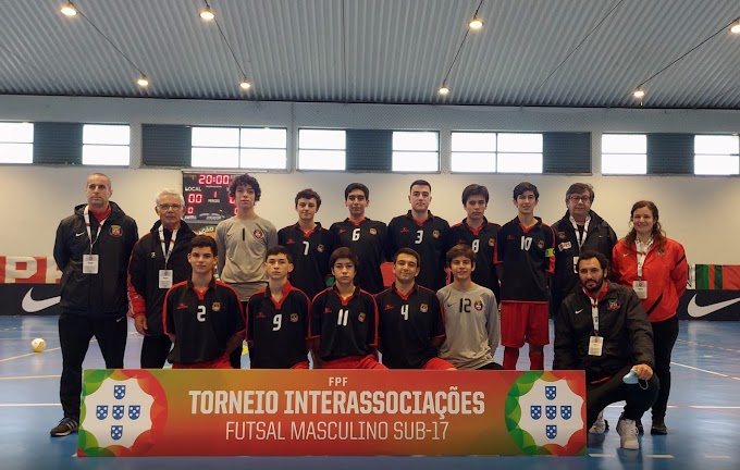 AF BEJA » Seleção Sub-17 Futsal Masc. soma terceira vitória