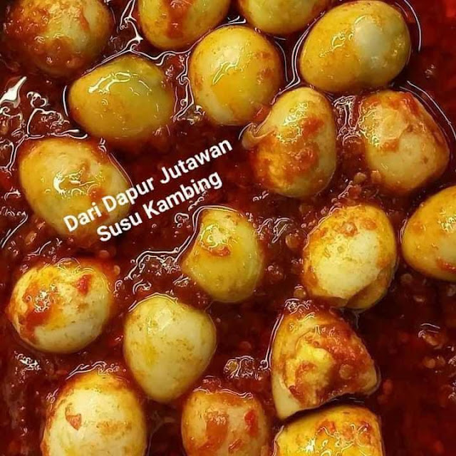 Sambal Tumis Telur Puyuh