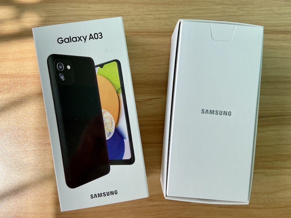 Samsung Galaxy A03 Unboxing