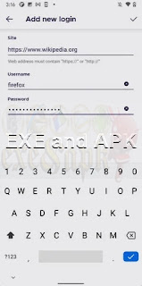 دعم الملء التلقائي لكلمة المرور فى متصفح فايرفوكس عبر الأندرويد