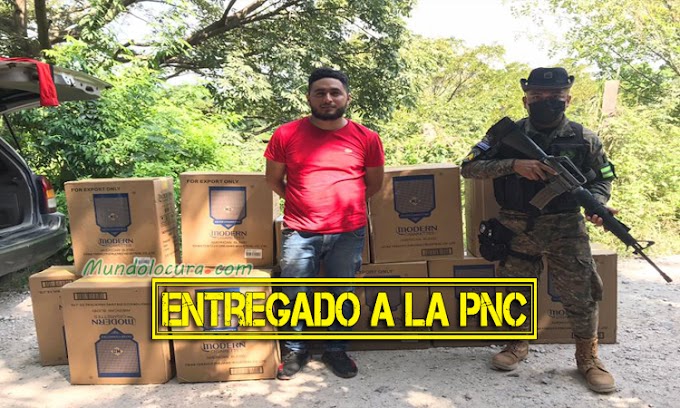 El Salvador: Comando Sumpul ubica a sujeto que pretendía ingresar 30 cajas de cigarros valoradas en $75,000