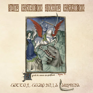 Il Buco Del Baco "Sotto Il Segno Della Lampreda" 2021 Italy Prog Rock  A band of musicians from the seventies to the present day, who escaped an unlikely plane crash awakened from a cryogenic sleep after being hibernated in an iceberg? Absolutely brilliant....!