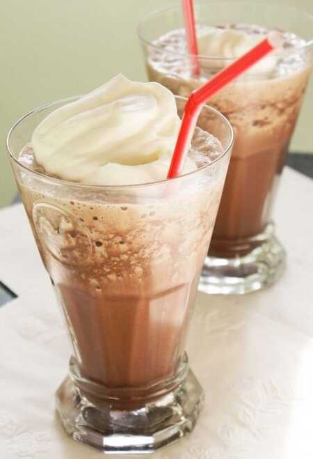 Summer Serendipity: Frozen Hot Chocolate