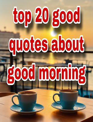 top 20 good quotes about good morning