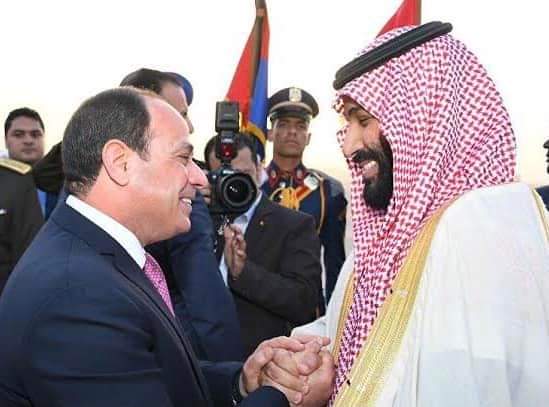 الرئيس  السيسي يجري اتصالاً هاتفياً مع ولى عهد المملكة العربية السعودية للإطمئنان على صحة  الملك سلمان بن عبد العزيز