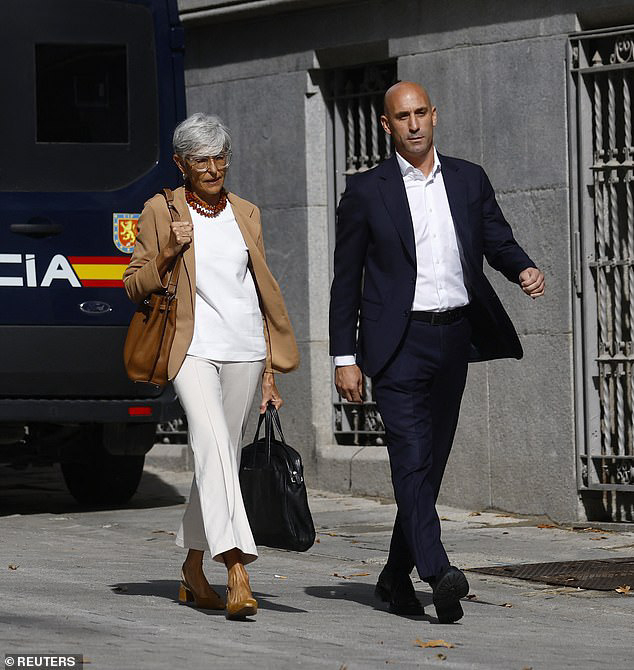 Former Spanish FA Chief, Luis Rubiales Appears in Court to Address Alleged Forcible Kissing of World Cup Winner Jenni Hermoso