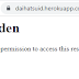 Heroku Laravel 403 Forbidden You don't have permission to access this resource.